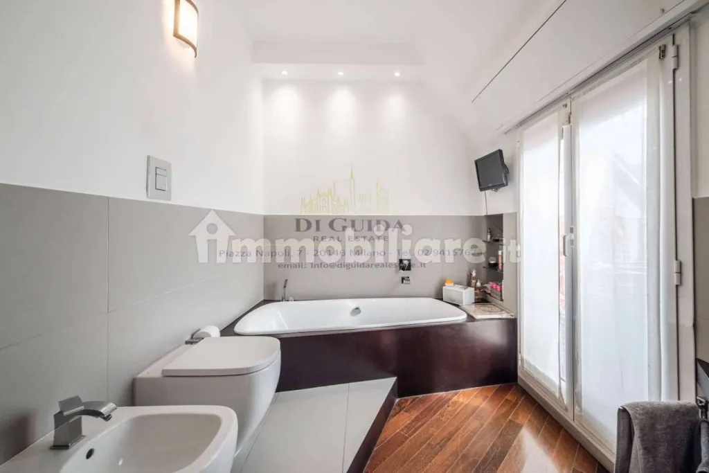 Bagno – Attico in vendita a Monte Rosa – Lotto, Milano | Di Guida Real Estate