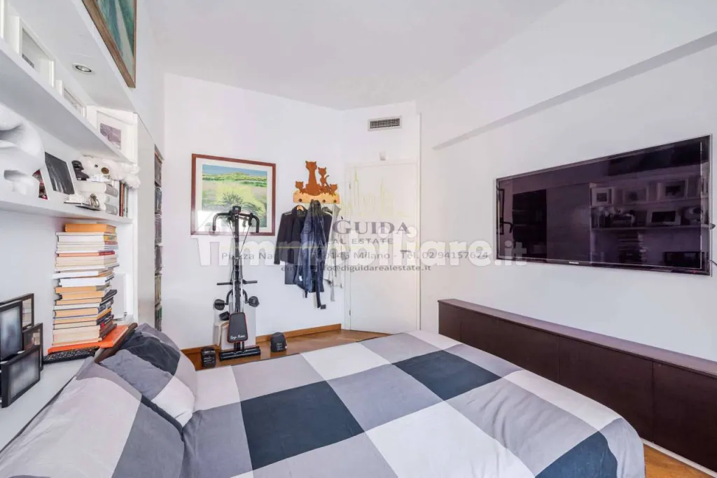 Camera da letto – Attico in vendita a Monte Rosa – Lotto, Milano | Di Guida Real Estate
