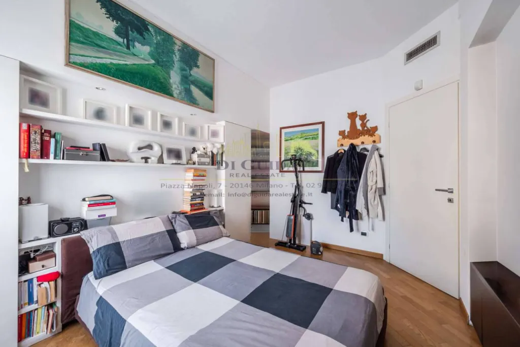 Camera da letto – Attico in vendita a Monte Rosa – Lotto, Milano | Di Guida Real Estate