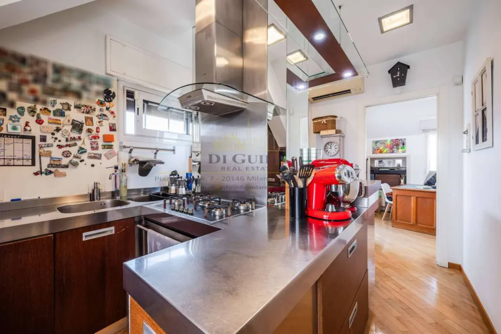 Cucina – Attico in vendita a Monte Rosa – Lotto, Milano | Di Guida Real Estate