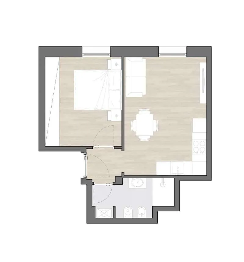 Planimetria – Appartamento in vendita a San Siro, Milano | Di Guida Real Estate
