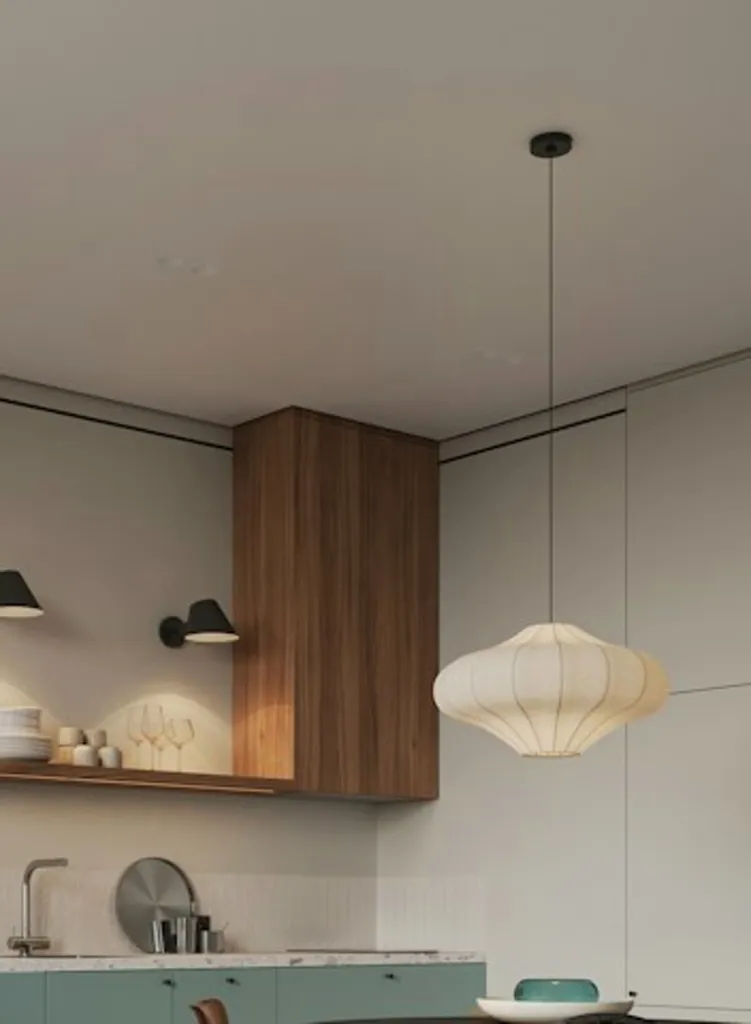 Dettaglio dell'illuminazione del soggiorno – Appartamento in vendita a San Siro, Milano | Di Guida Real Estate