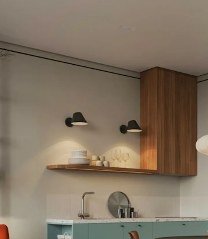 Parete attrezzata del living – Ufficio in affitto a Porta Nuova, Milano | Di Guida Real Estate